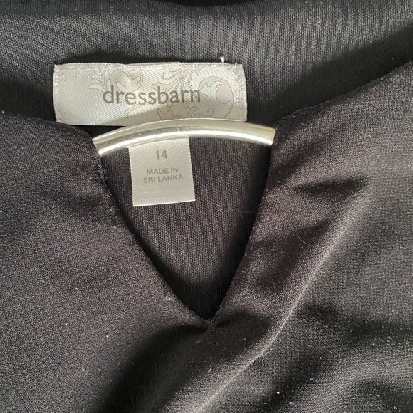 Dress Barn | little black dress. Size 14 P - Picture 8 of 9